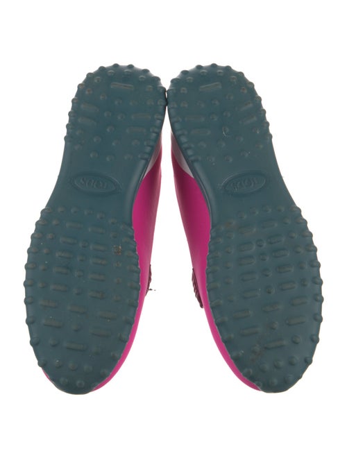 Tod's Signature Logo Nylon Loafers