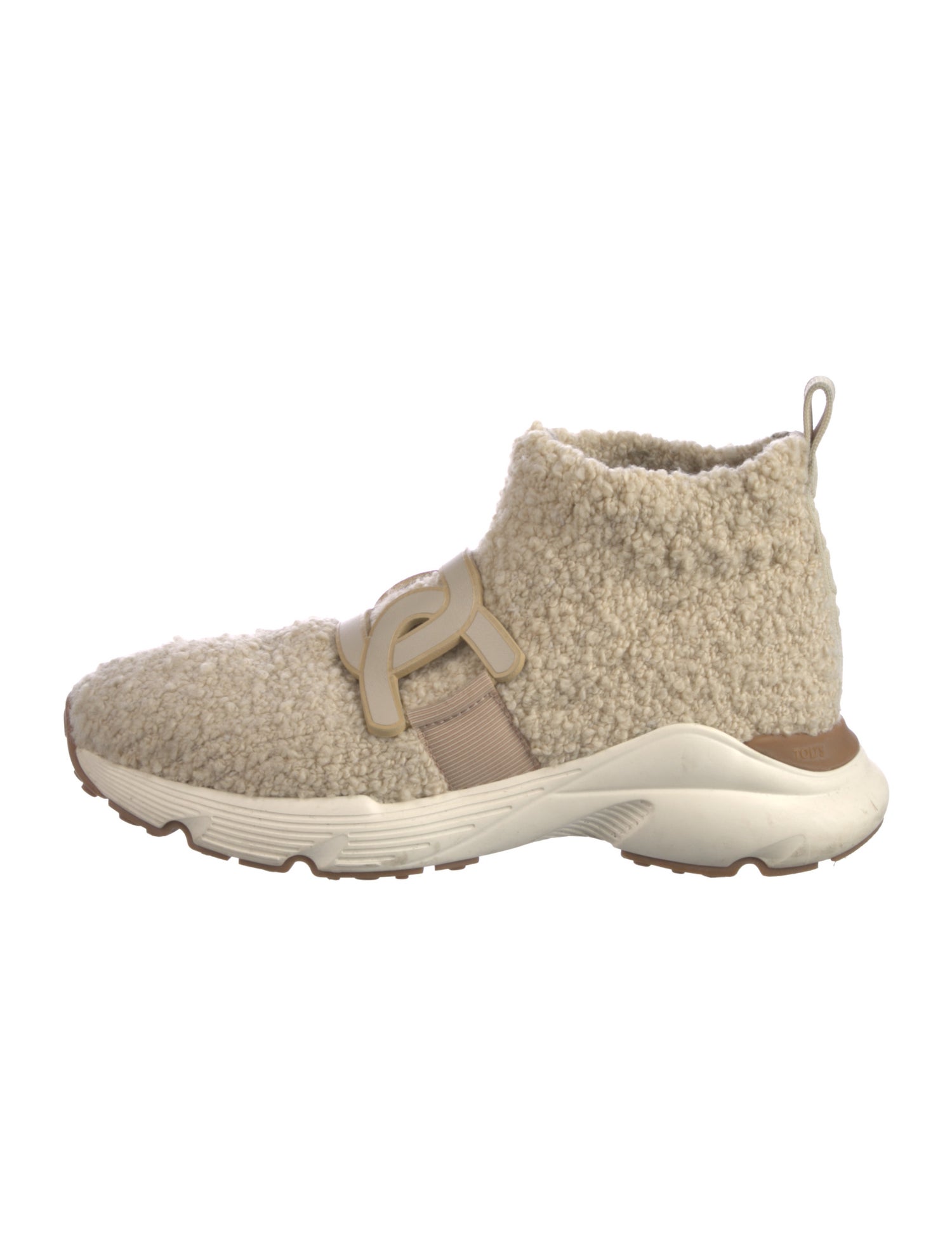 Tod's Shearling Sock Sneakers