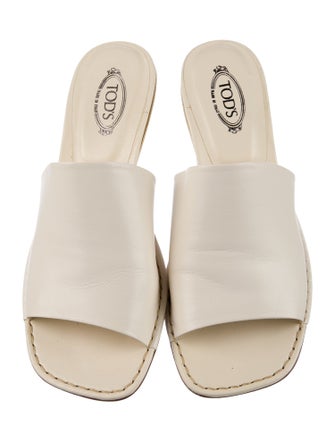 Tod's Leather Slides