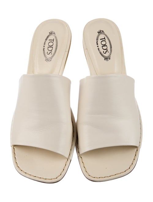 Tod's Leather Slides