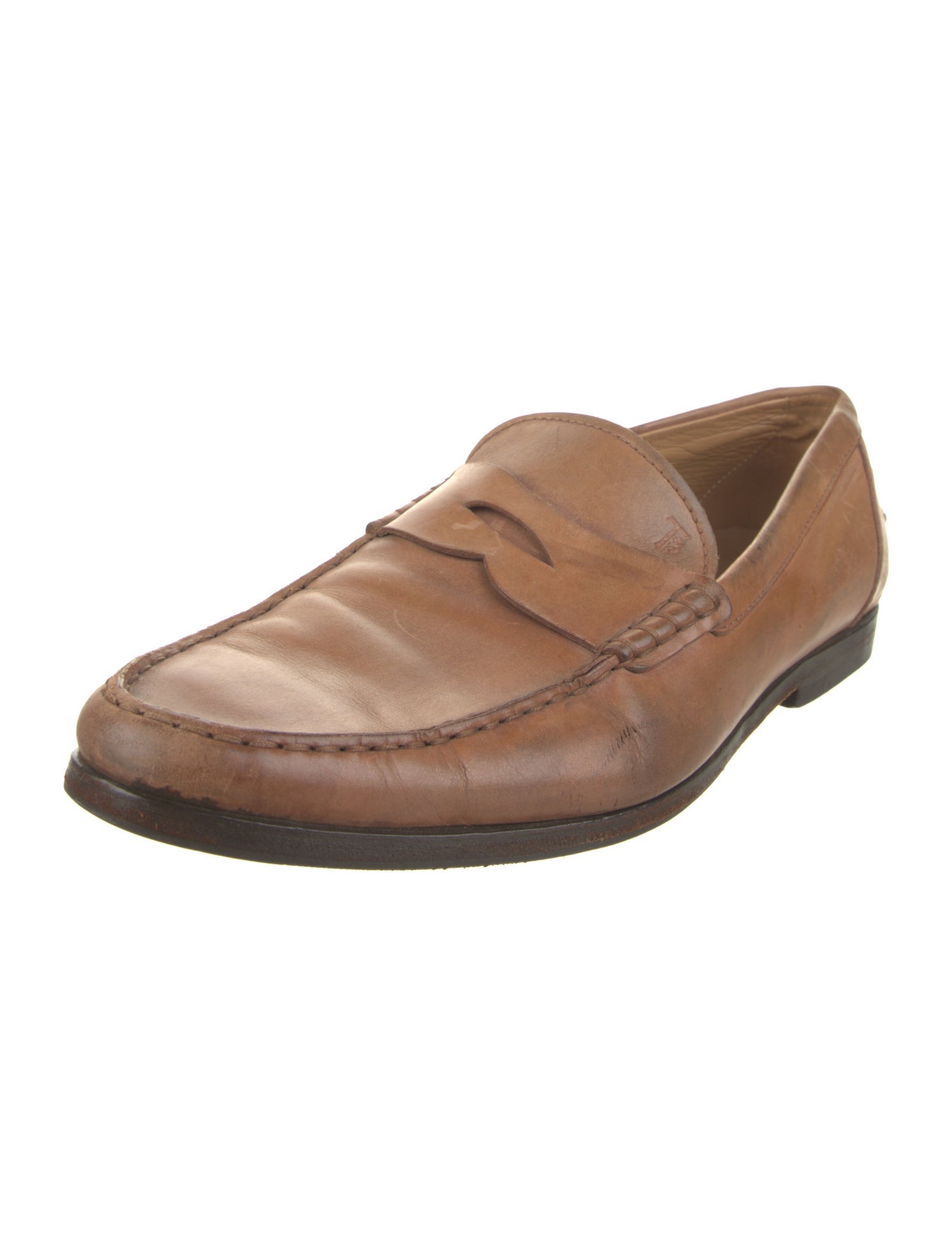 Tod's Leather Dress Loafers