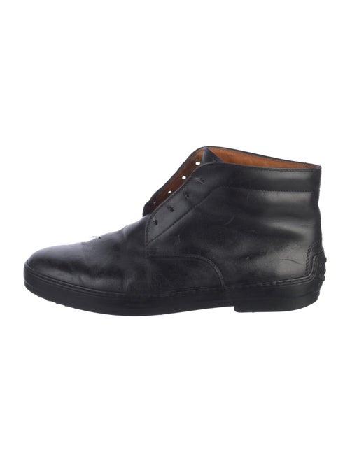 Tod's Leather Lace-Up Boots