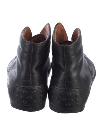 Tod's Leather Lace-Up Boots