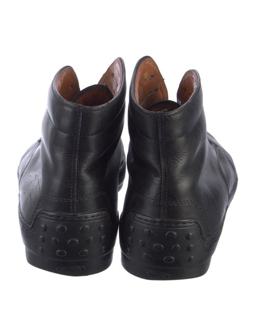 Tod's Leather Lace-Up Boots