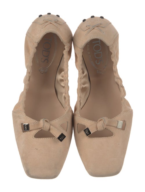 Tod's Suede Ballet Flats