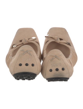 Tod's Suede Ballet Flats