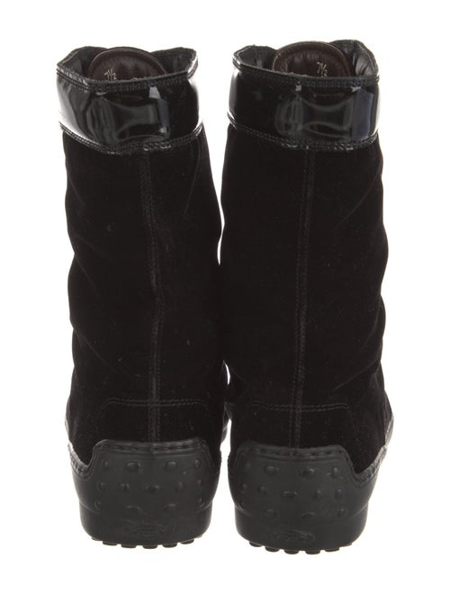 Tod's Suede Combat Boots