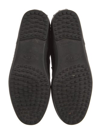 Tod's Suede Combat Boots