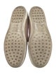 Tod's Leather Lasercut Accents Espadrilles
