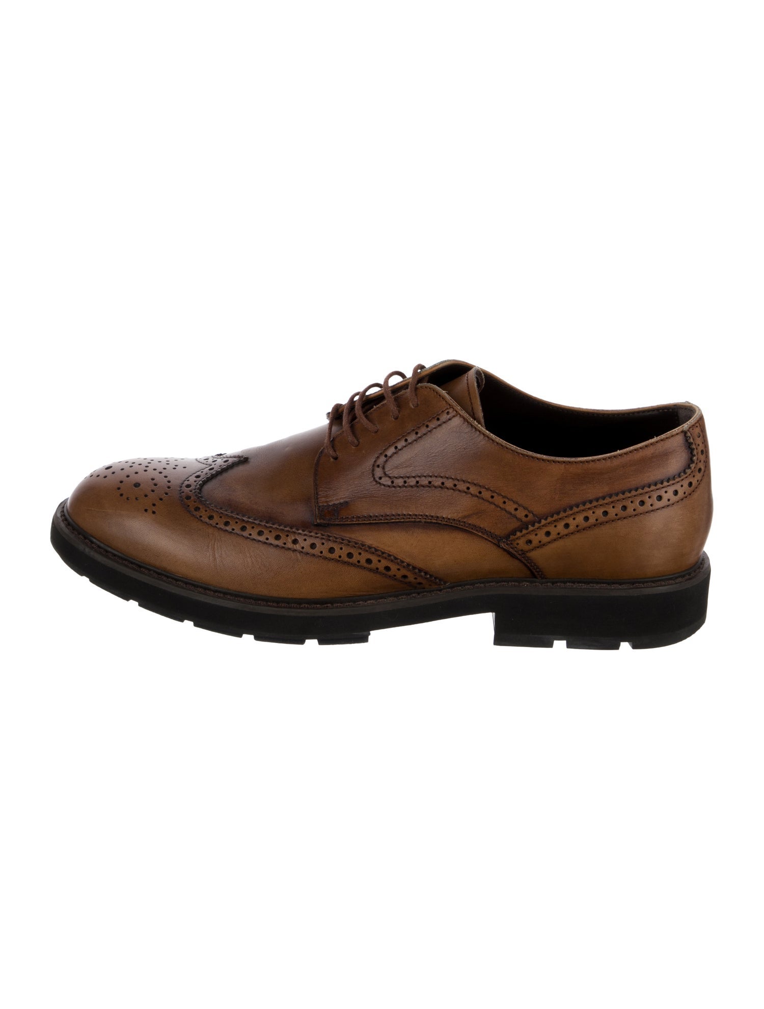 Tod's Leather Lasercut Accents Brogues