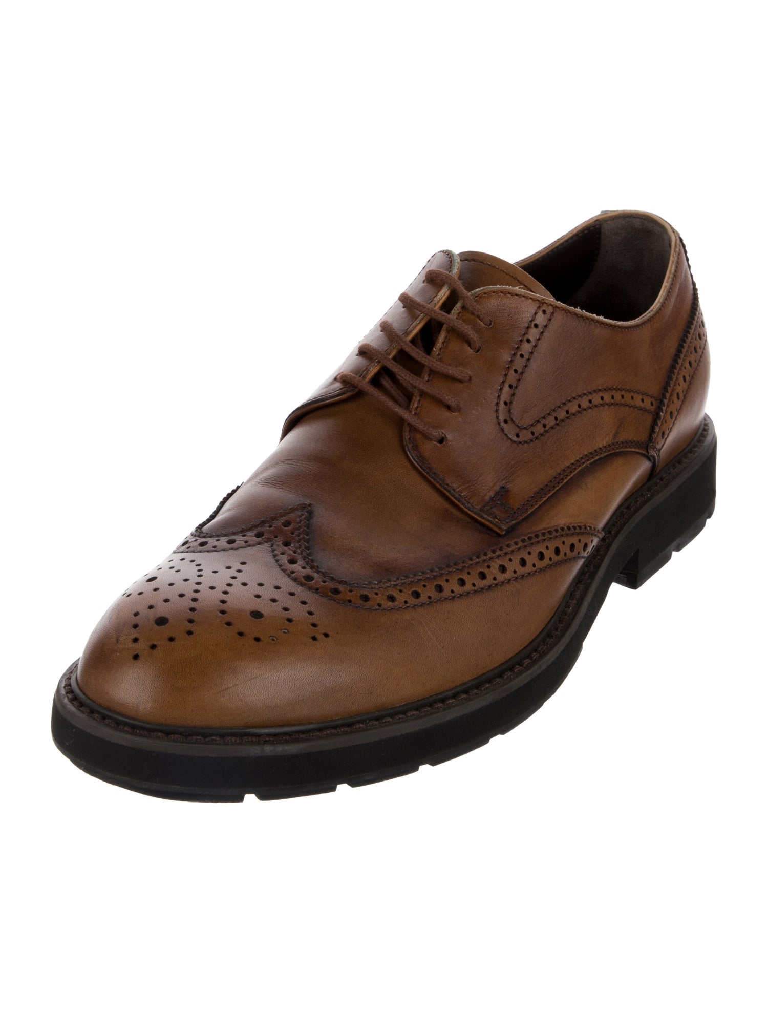 Tod's Leather Lasercut Accents Brogues