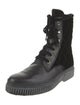 Tod's Velvet Combat Boots