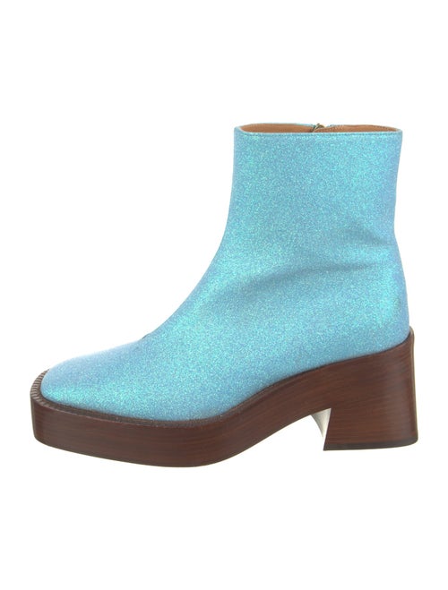 Tod's Glitter Colorblock Pattern Boots