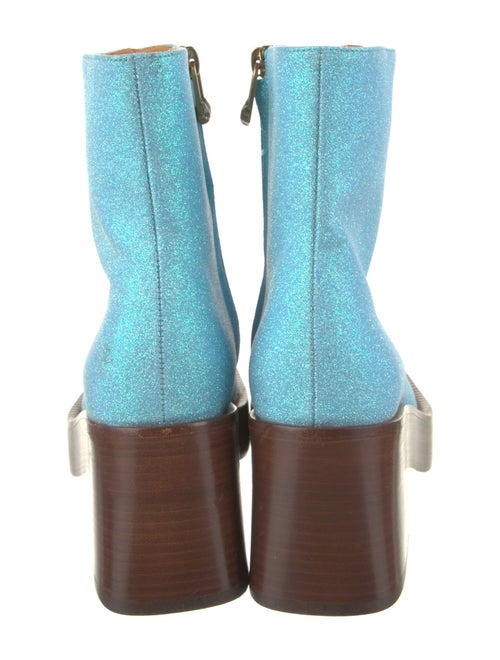 Tod's Glitter Colorblock Pattern Boots