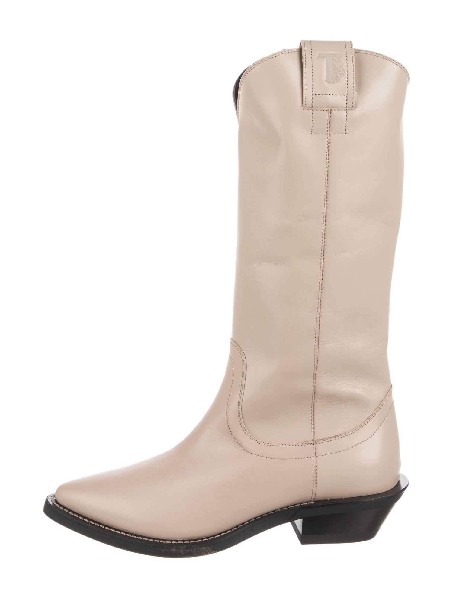 Tod's Leather Western Boots
