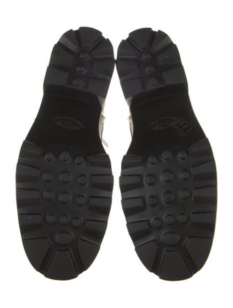 Tod's Leather Combat Boots