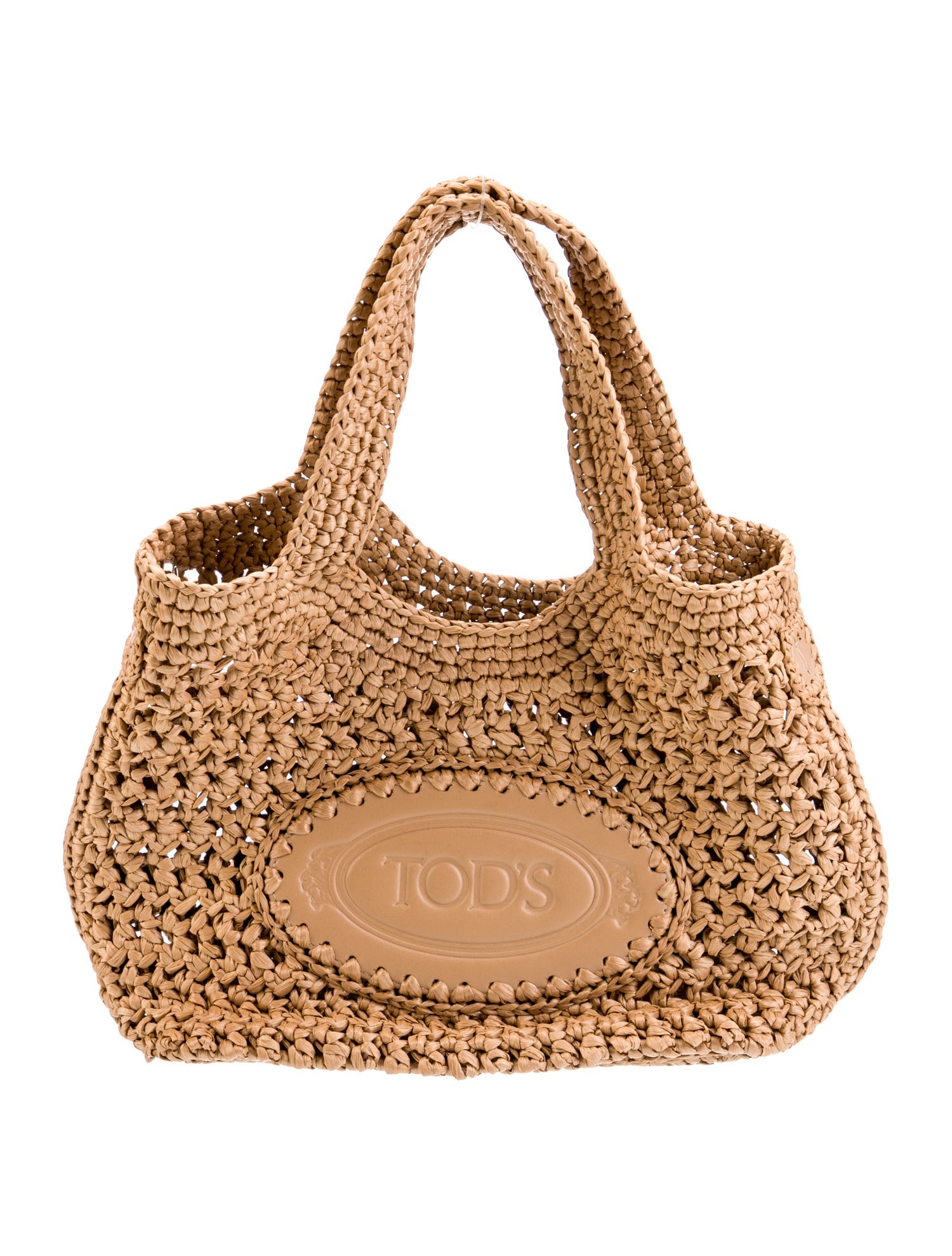 Tod's Raffia Top Handle Bag w/ Tags