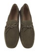 Tod's Suede Studded Accents Boat Shoes