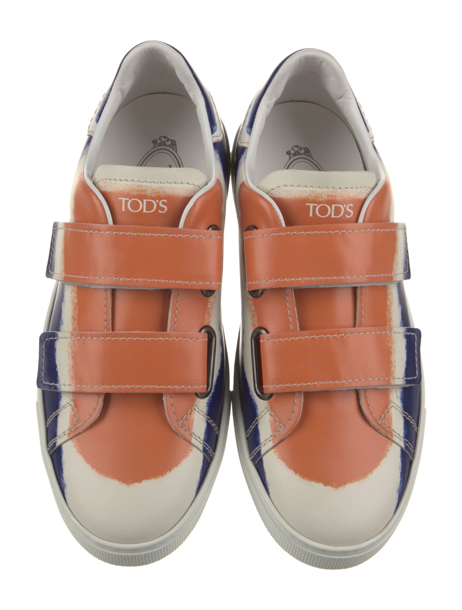 Tod's Leather Printed Sneakers