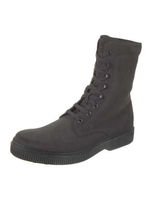 Tod's Suede Lace-Up Boots