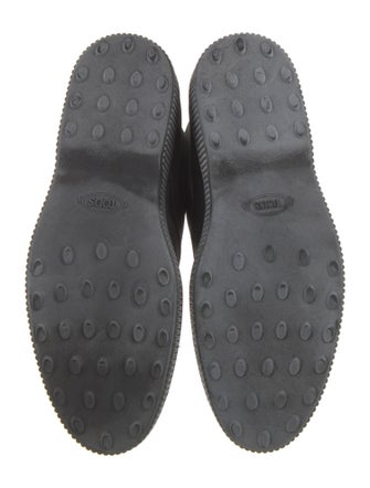 Tod's Suede Lace-Up Boots