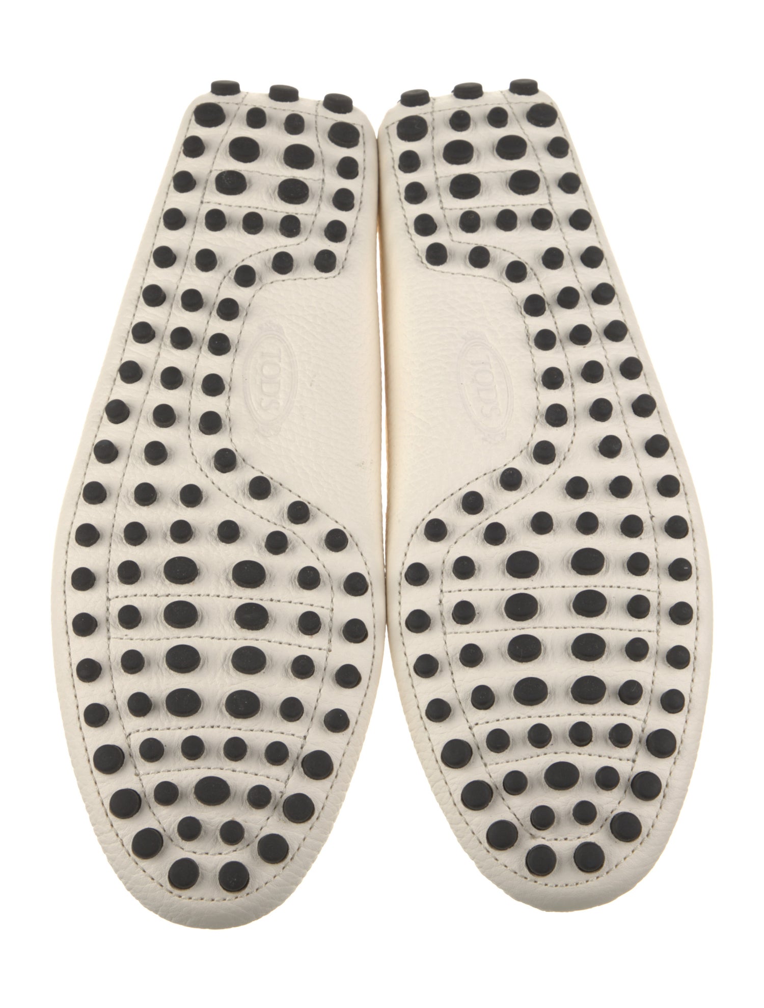 Tod's Leather Studded Accents Drivers