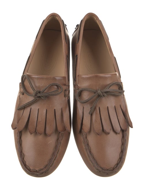 Tod's Leather Studded Accents Drivers