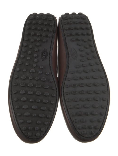 Tod's Leather Studded Accents Loafers