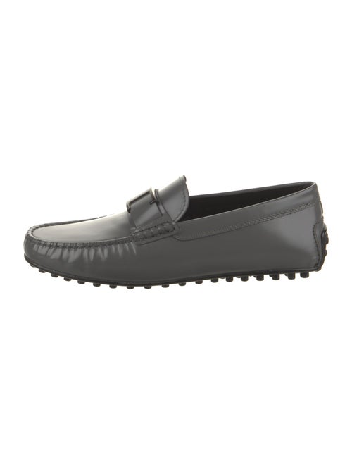Tod's Patent Leather Whipstitch Trim Drivers