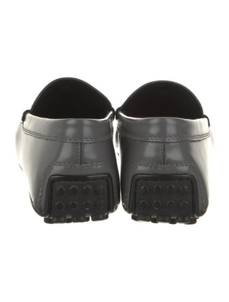 Tod's Patent Leather Whipstitch Trim Drivers