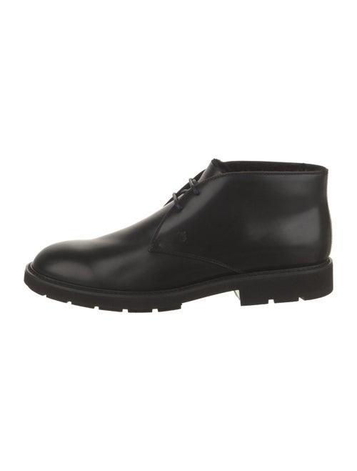 Tod's Leather Lace-Up Boots
