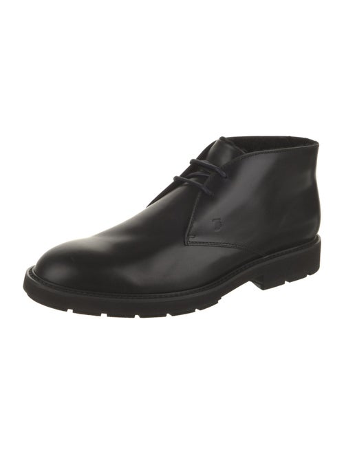 Tod's Leather Lace-Up Boots