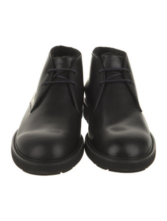 Tod's Leather Lace-Up Boots