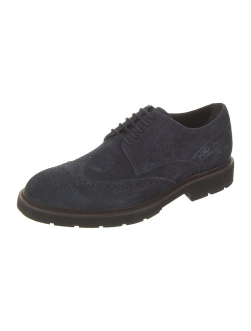 Tod's Suede Lasercut Accents Brogues