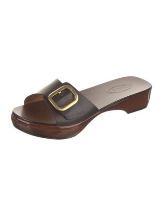 Tod's Leather Slides