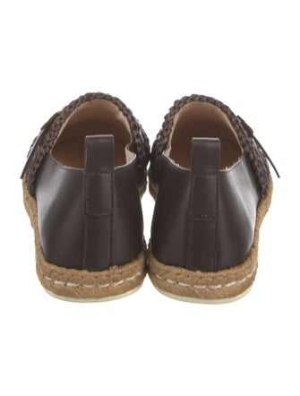 Tod's Leather Espadrilles