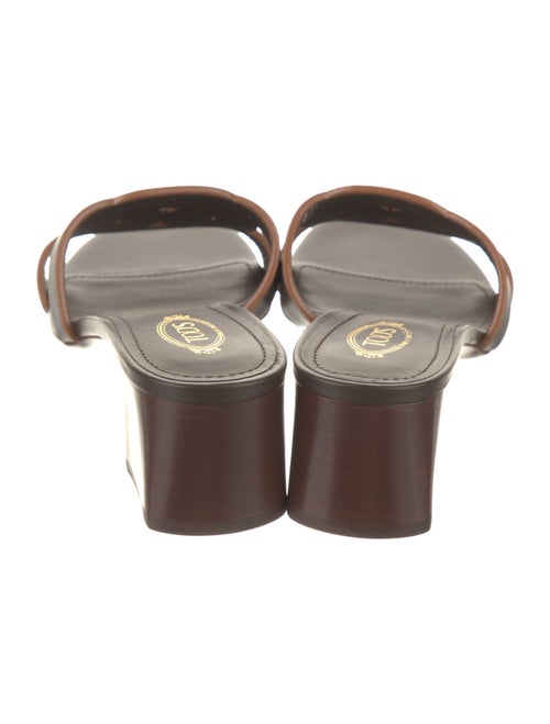 Tod's Leather Slides