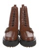 Tod's Leather Combat Boots