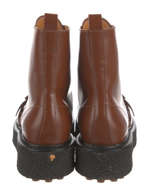 Tod's Leather Combat Boots