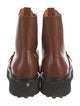 Tod's Leather Combat Boots