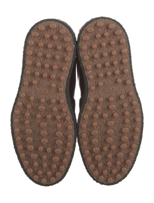 Tod's Leather Combat Boots