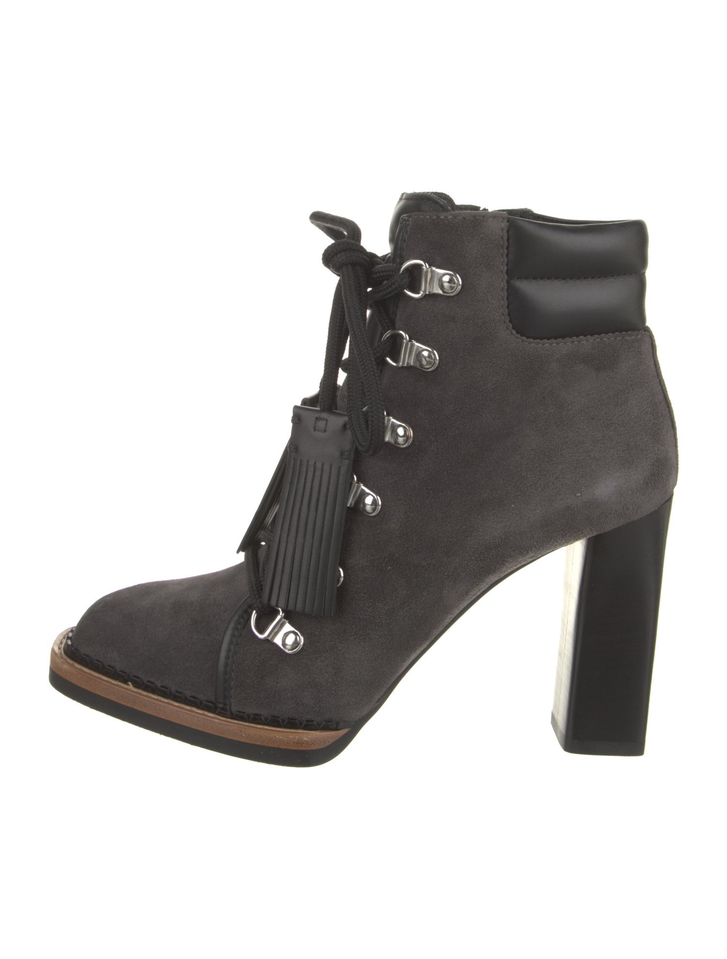 Tod's Suede Lace-Up Boots