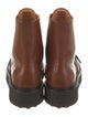 Tod's Leather Combat Boots