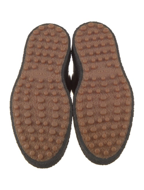 Tod's Leather Combat Boots