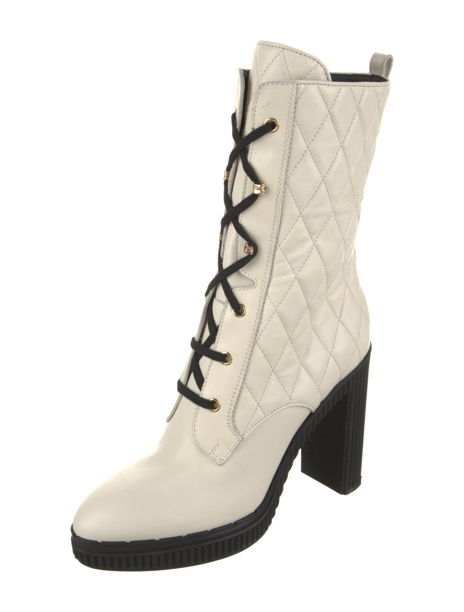 Tod's Leather Lace-Up Boots