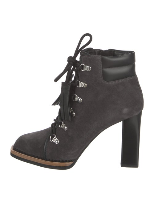 Tod's Suede Lace-Up Boots