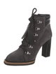 Tod's Suede Lace-Up Boots