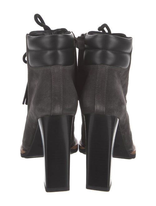 Tod's Suede Lace-Up Boots