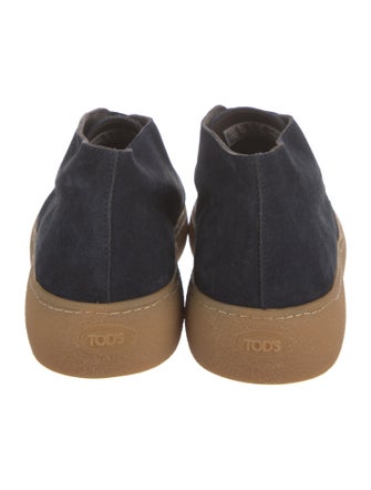 Tod's Suede Lace-Up Boots