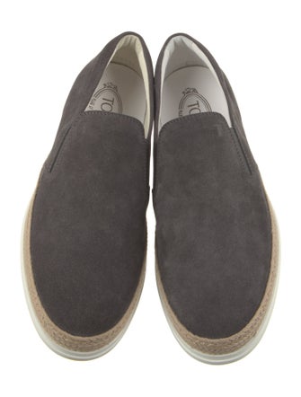 Tod's Suede Espadrille Sneakers